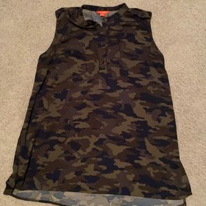 Camo tunic